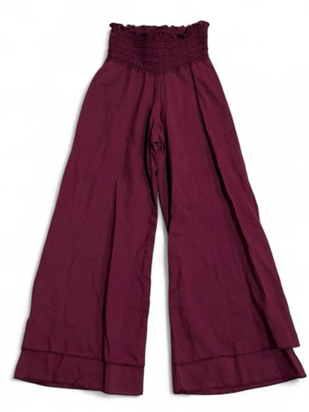 NEW Deadstock Y2K vintage Kid Tails by Hard Tail Bordeaux wide leg pants